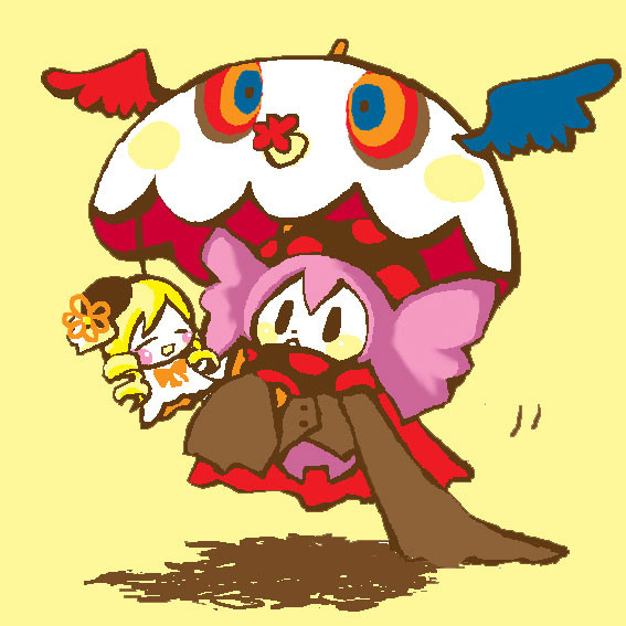 シャルロッテとマミさん＠らくがき