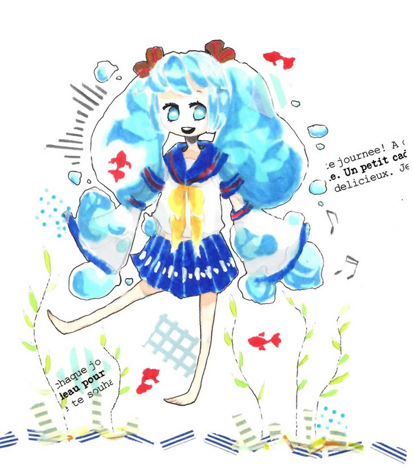 沈んでゆくよ+*。＊♪♪