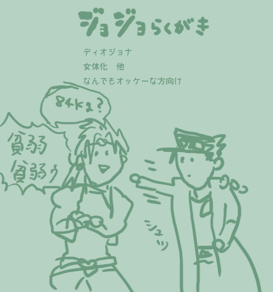 ジョジョらくがき！！