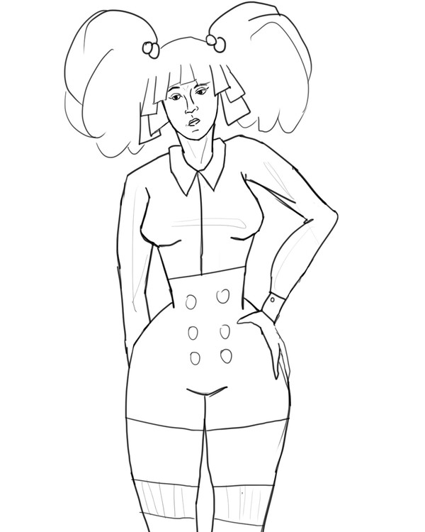 Chinatsu Lineart