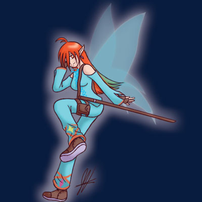 Chiyoko the pixie