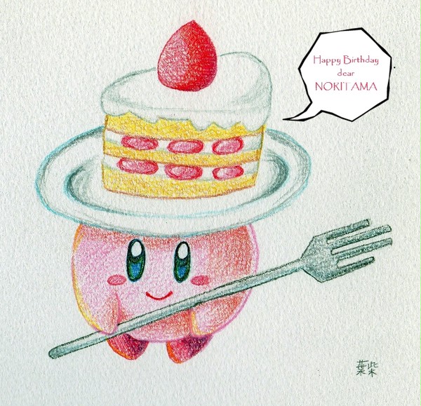 ショートケーキonカービィ
