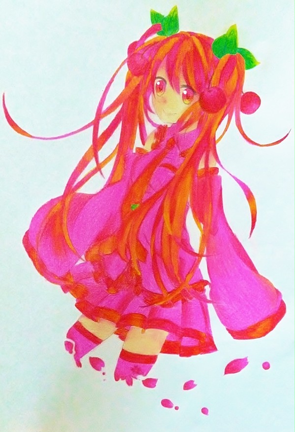 桜ミク~塗らせていただきますたぁ。~