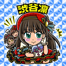 ビックリマン風　渋谷凛