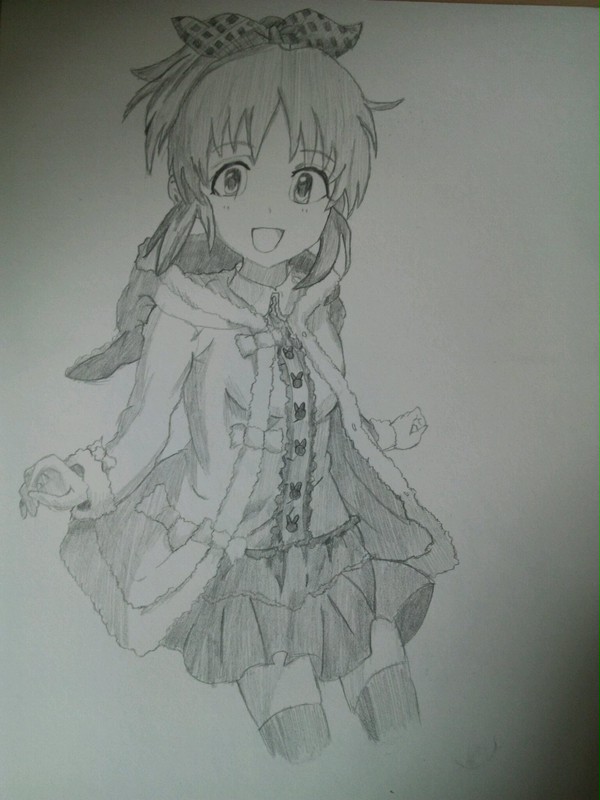 【模写】 安部 菜々
