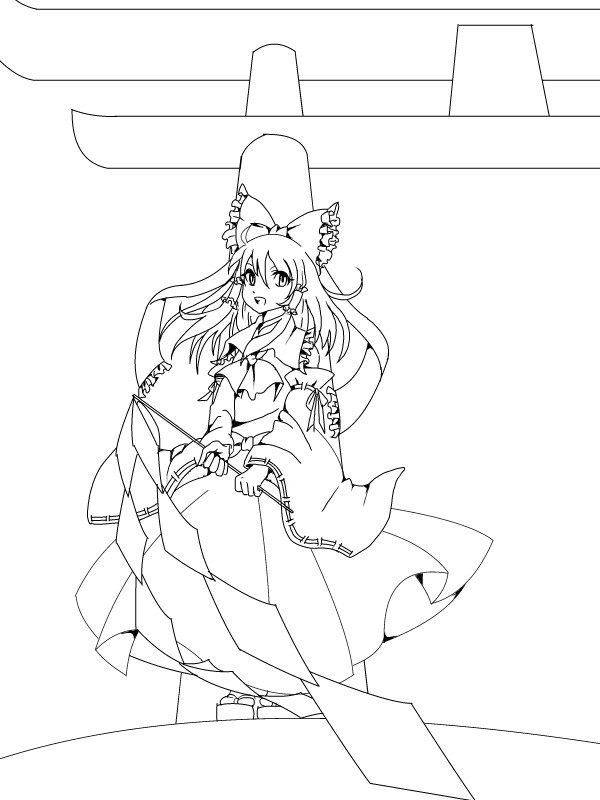 博麗神社の巫女