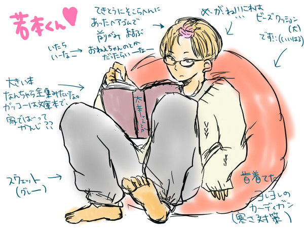 らくがき若本くん
