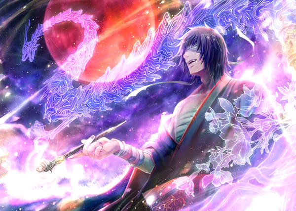 舞桜楼の月