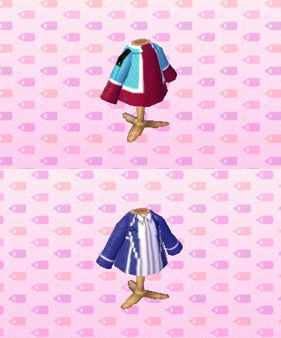 【とび森】アイチと櫂の服