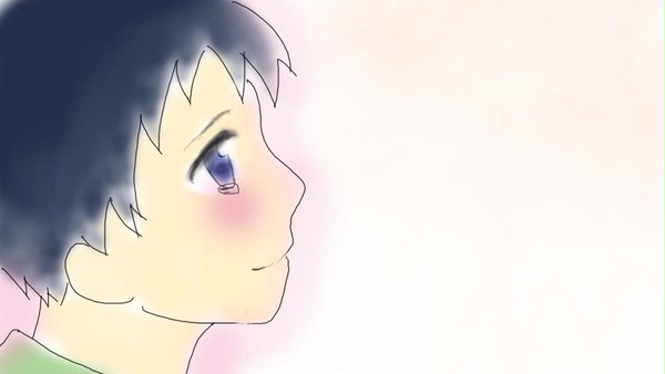 涙の後
