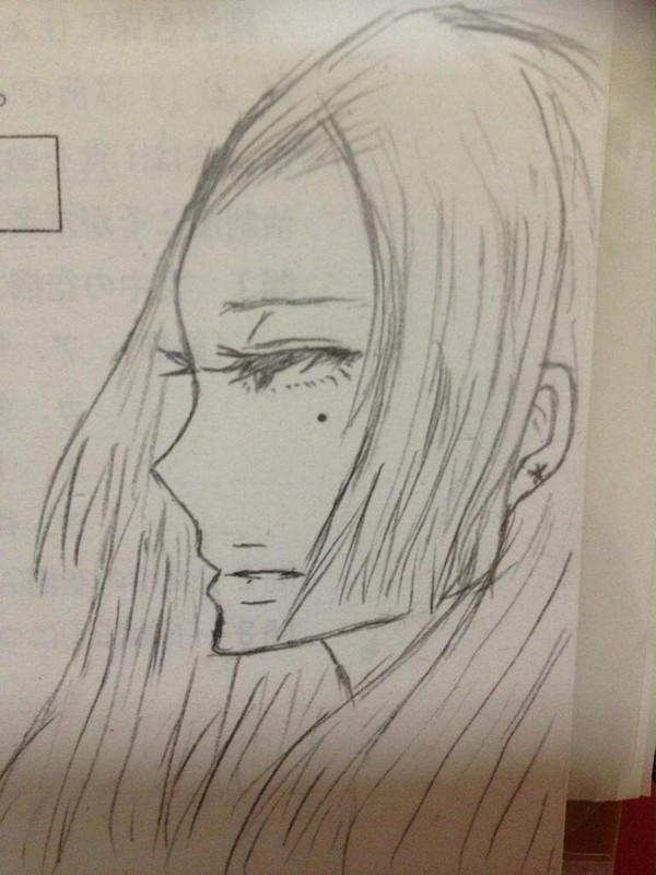 描いた