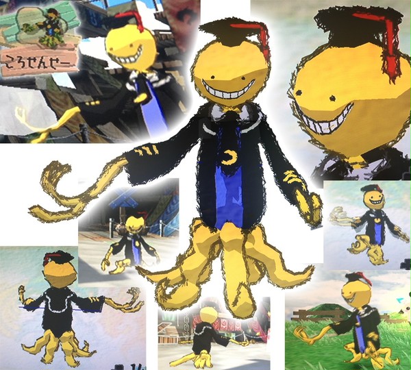 初代ラクガキ王国で殺せんせー