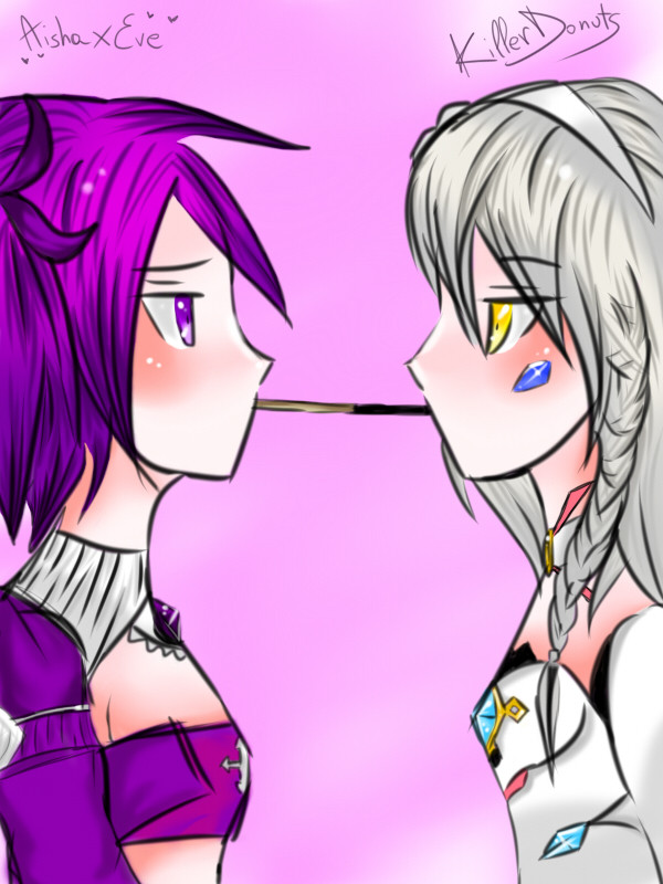 Aisha x Eve - Pocky