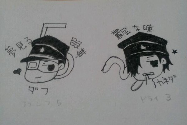 夢見る眼帯&鬱屈の瞳