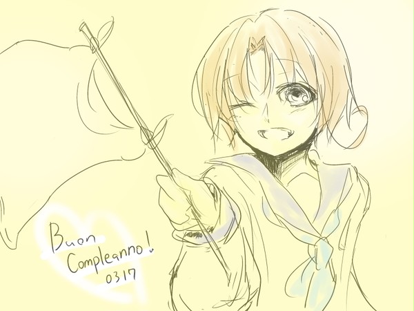 イタちゃん＆ロマーノはぴば！