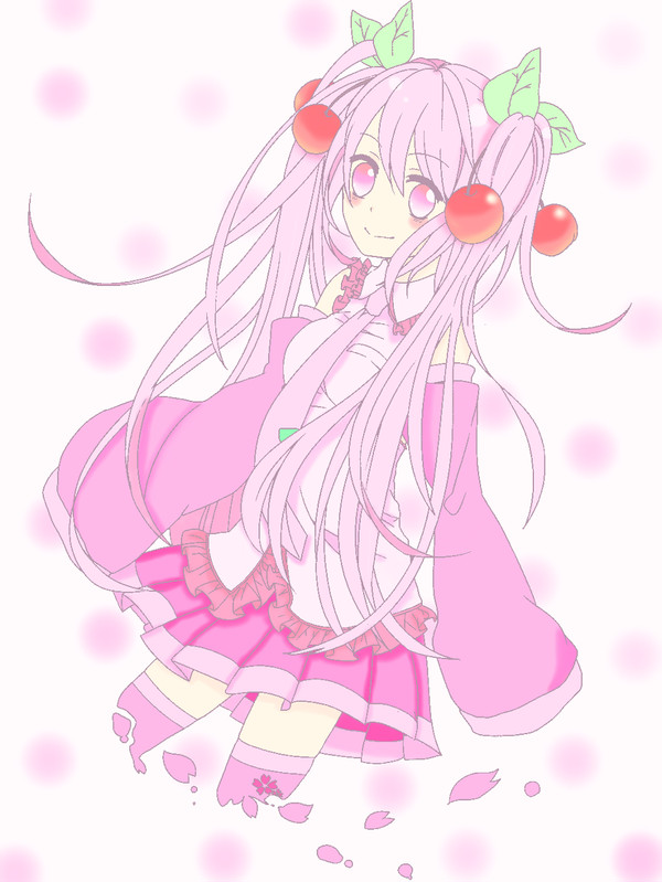 【素敵な線画を】さくらみく【塗らせていただきました】