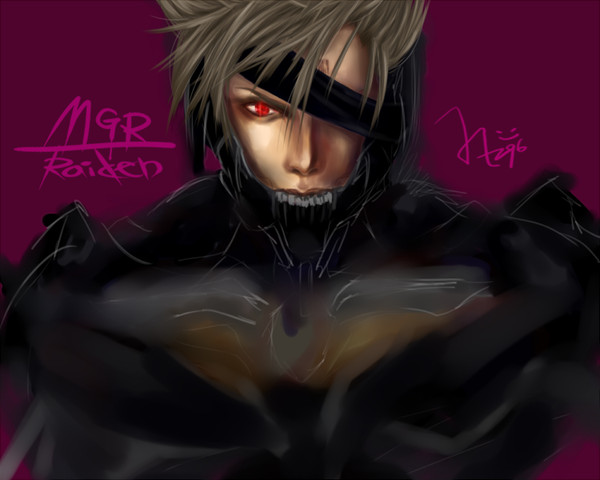【MGR】Raiden (graffiti)