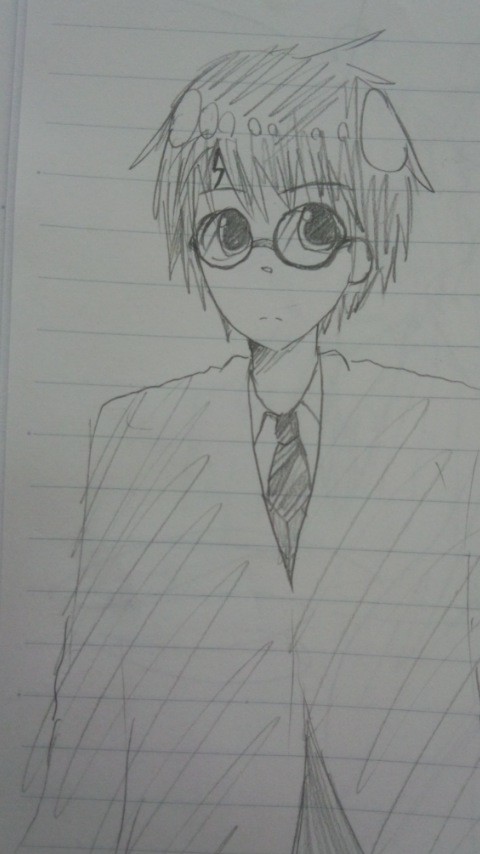 ハリー詰めらくがき