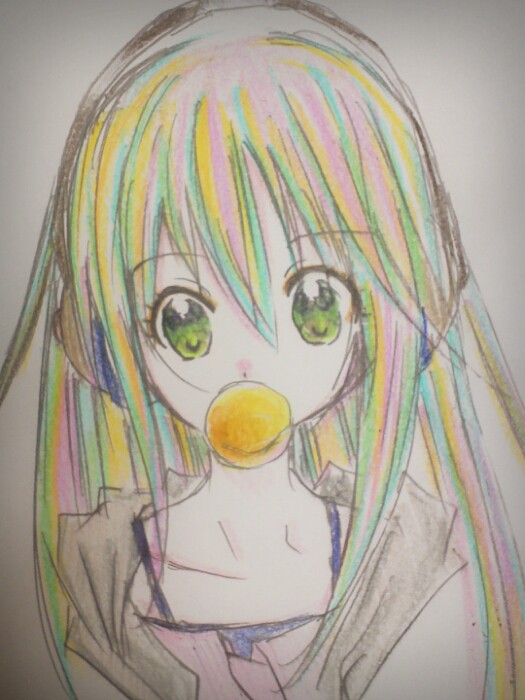 【落書き4】ロック☆ミクさん