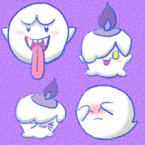 白いもちもちオバケちゃん