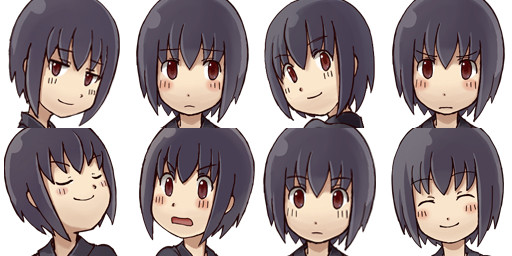 オリジナルキャラ「カザハナ」アイコン