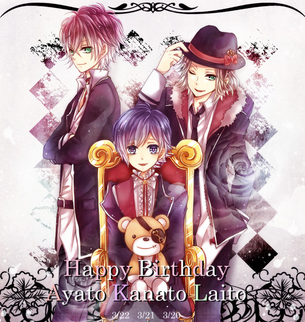 HappyBirthday Ayato♥Kanato♥Laito