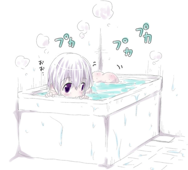おいしそうな桃が どんぶらこ