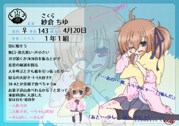 【バネ高】紗倉　ちゆ【生徒】
