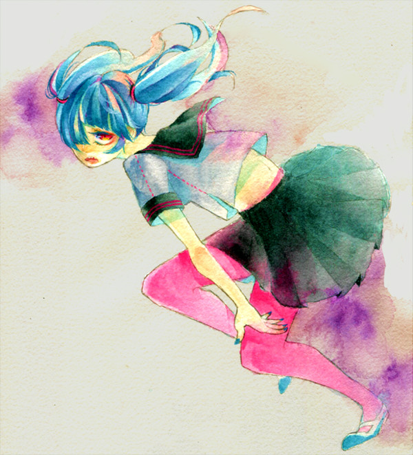 制服ミクさん