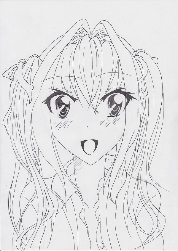 ペン入れ　オリキャラ