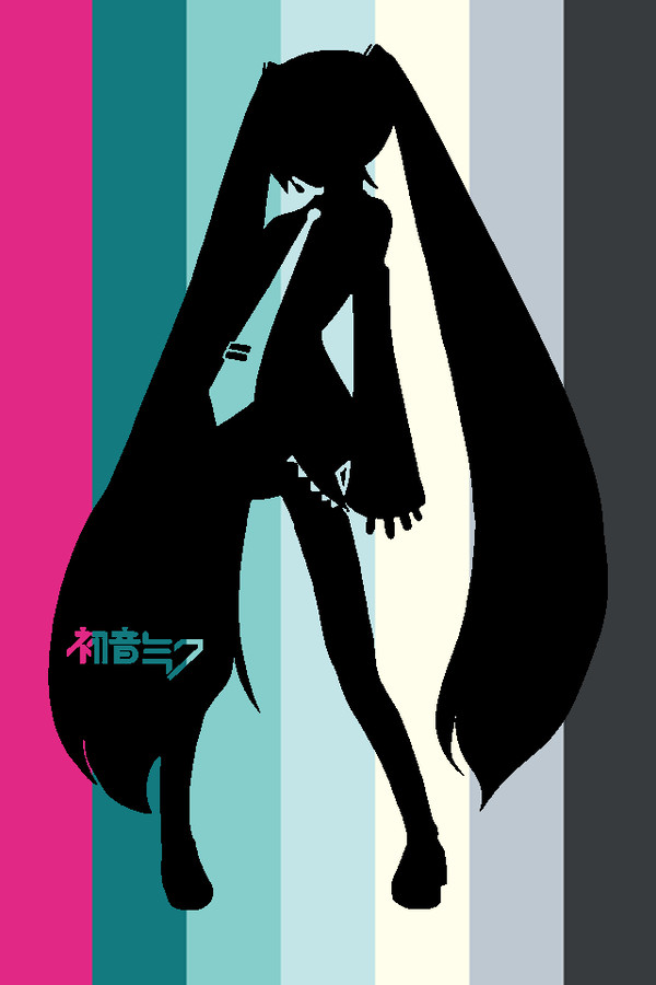 初音ミクの壁紙 iPhone4/4S用