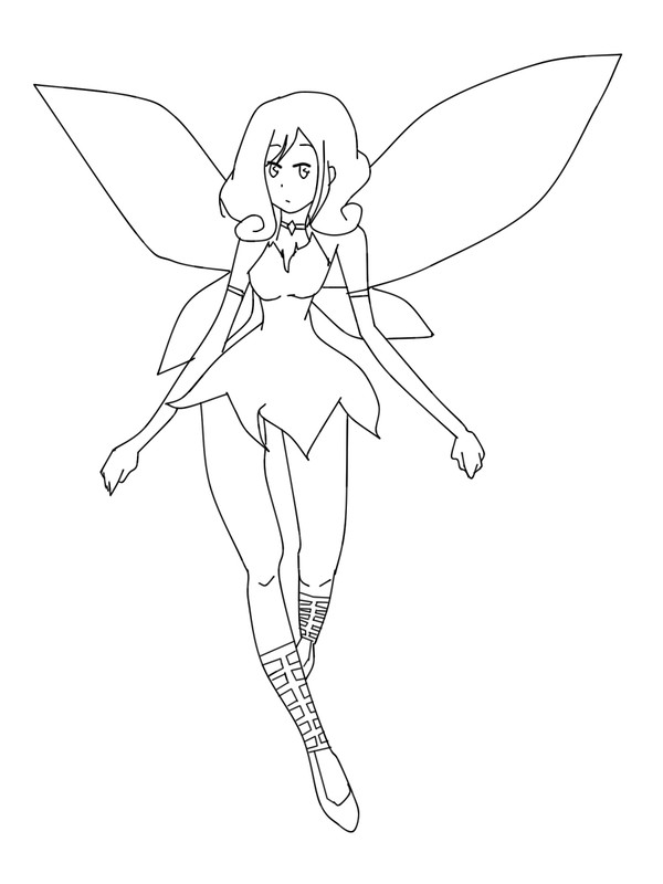 【線画】ぬってくださいな