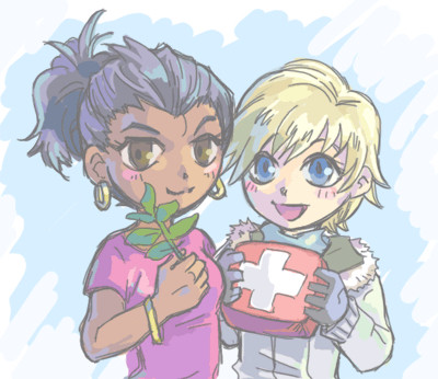ロシェルちゃんとシェリーちゃん
