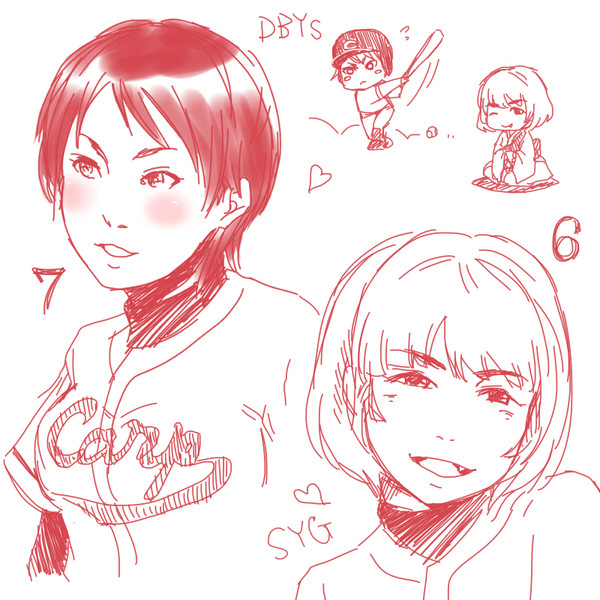 野球選手女体化//DBYS(7)&SYG(6)