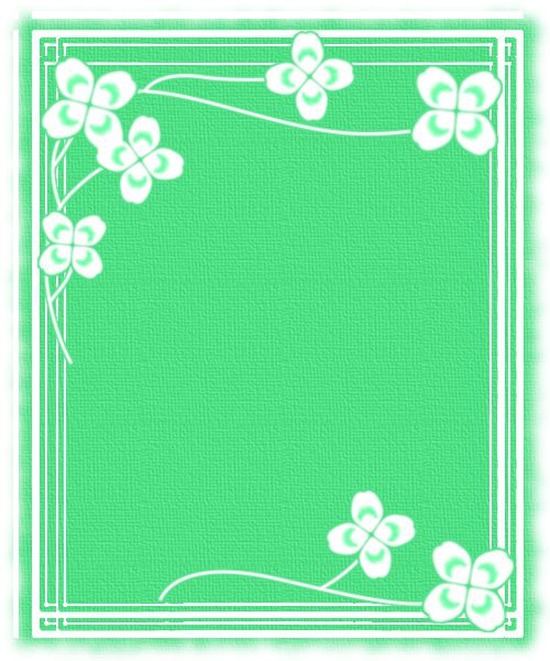 扉絵用2・クローバー