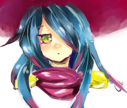 擬人化ドロシア落書き