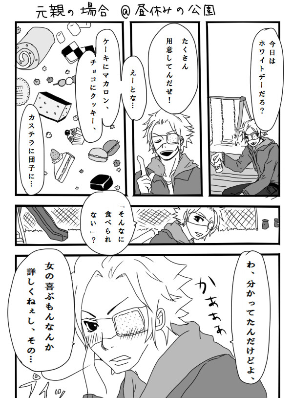【現パロ】ホワイトデーにお返しをくれます【戦国BASARA】