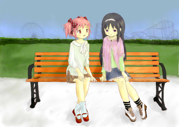 まどほむ＠ベンチ