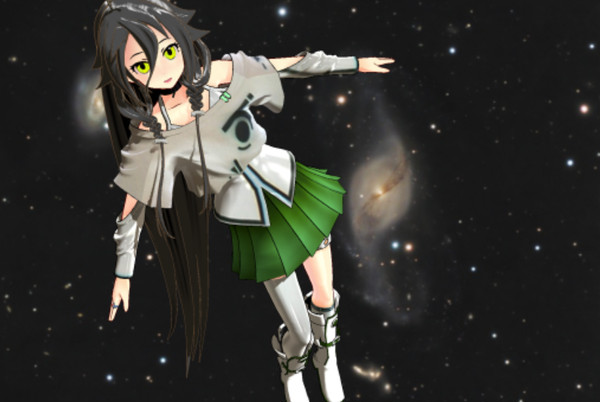 kuro IA mmd