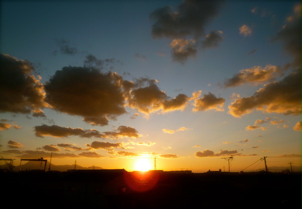 夕方