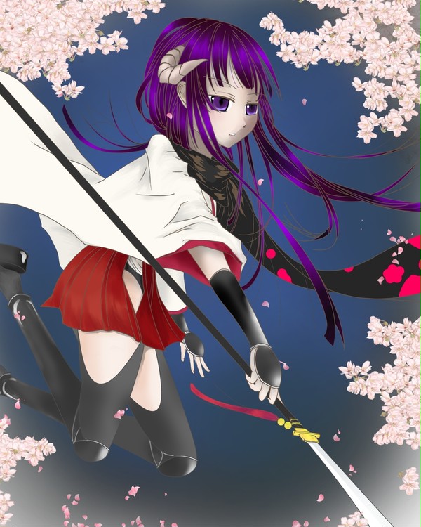 夜桜