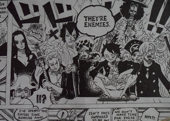 ONE PIECE Manga Tracing