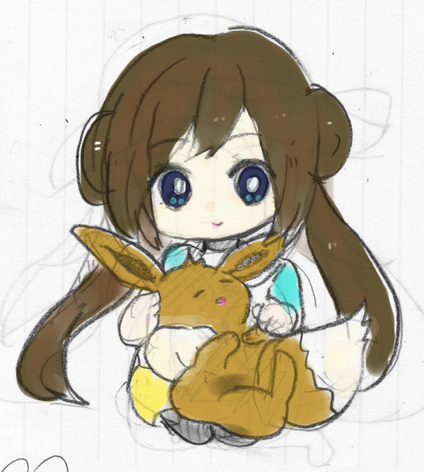 ◇メイちゃんとイーブイ◇