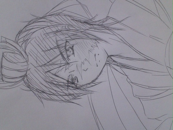 白龍   初書き