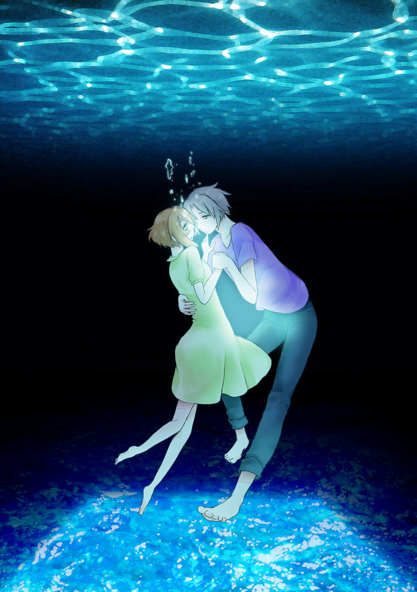 水中の逢瀬