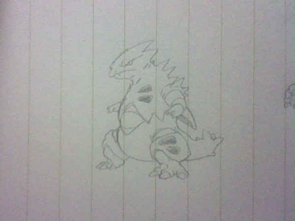 アナログでらくがき