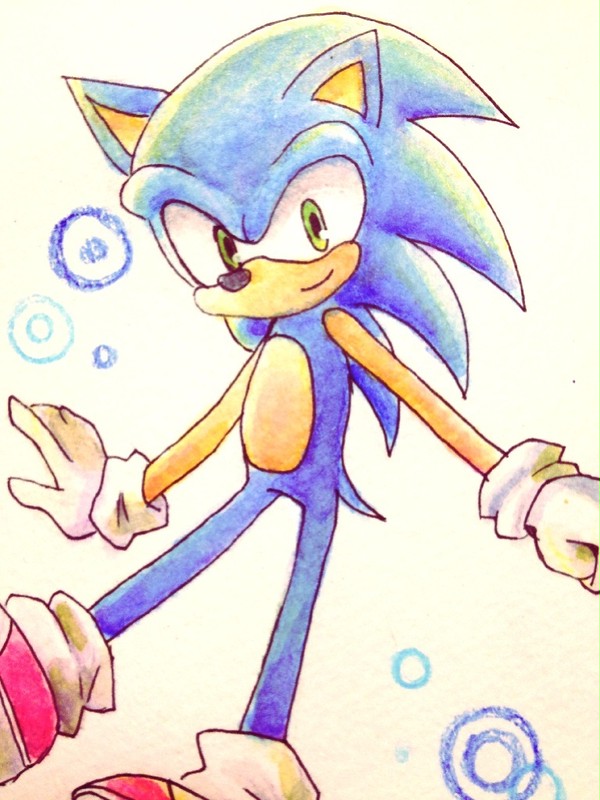 ソニックらくがき