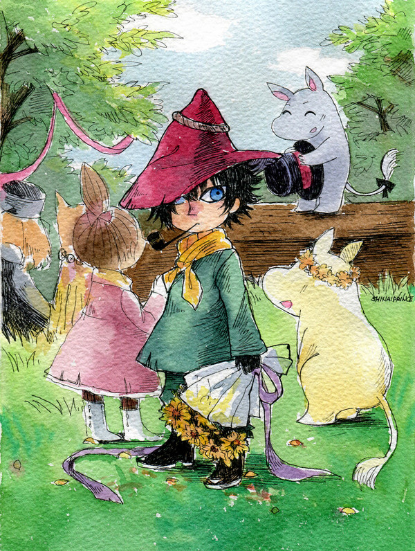 ヨクサル漫画+ムーミン詰め