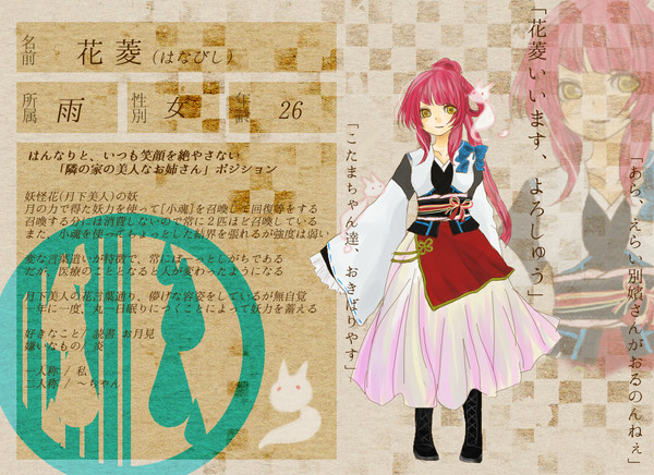 【六花団妖絵巻】 花菱 【登録届】