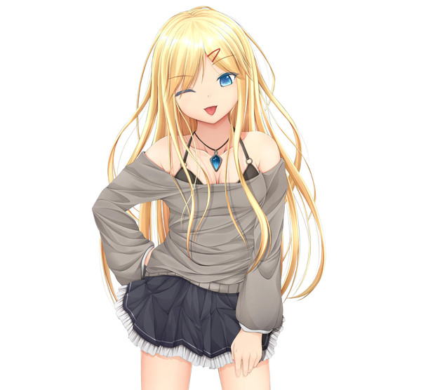 僕が頑張って描いた女の子